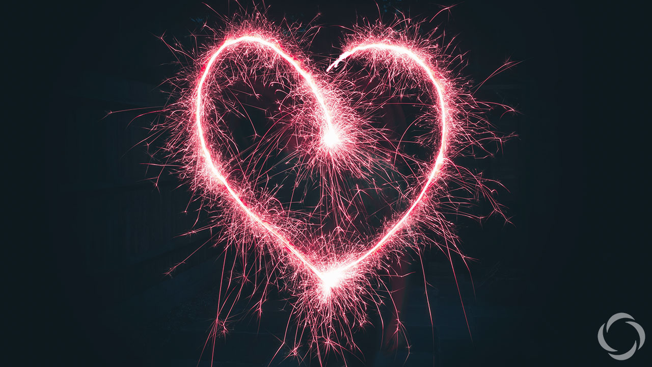 firework heart