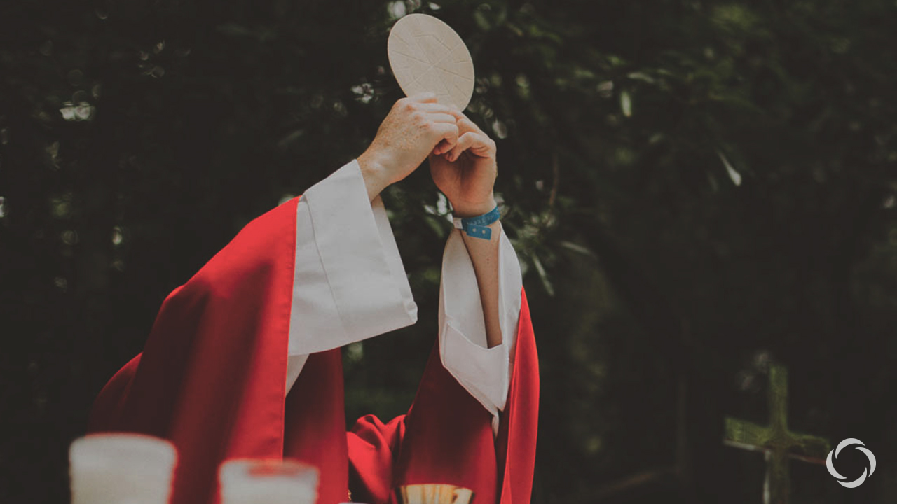 priest and the eucharist